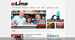 Desktop Screenshot of eline-magazine.de