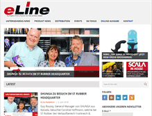 Tablet Screenshot of eline-magazine.de